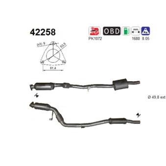 Catalyseur AS 42258