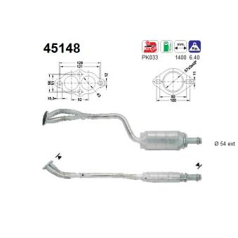 Catalyseur AS OEM 18301737982