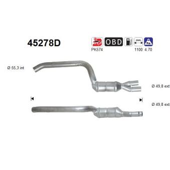 Catalyseur AS OEM 18307785482