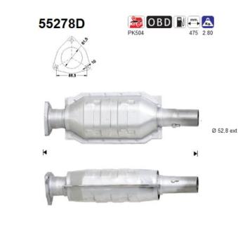 Catalyseur AS [55278D]