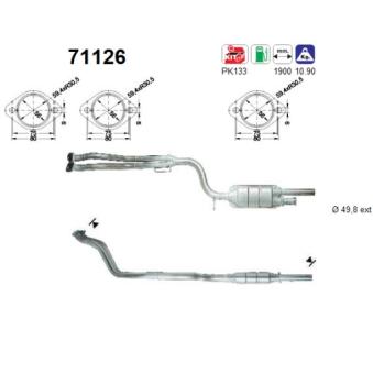 Catalyseur AS 71126