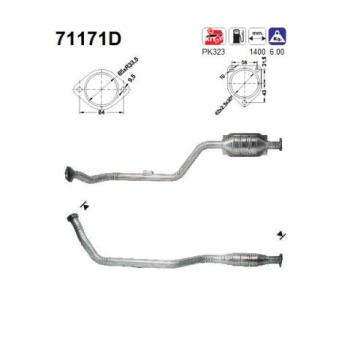 Catalyseur AS 71171D