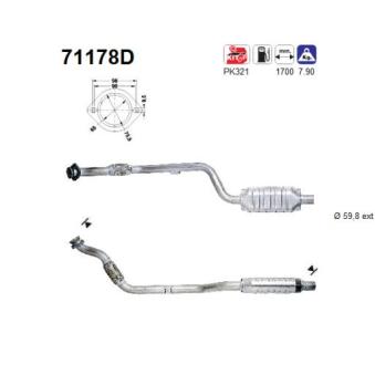 Catalyseur AS [71178D]