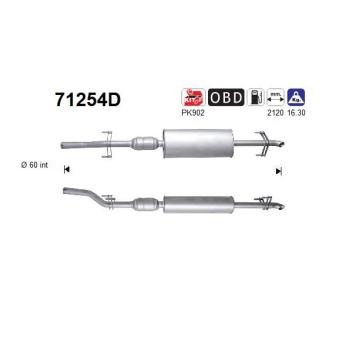 Catalyseur AS [71254D]