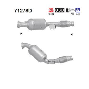 Catalyseur AS 71278D