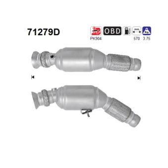 Catalyseur AS 71279D