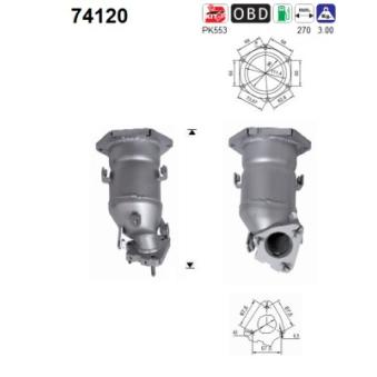 Catalyseur AS OEM 208A09F610