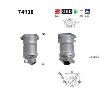Catalyseur AS [74138]