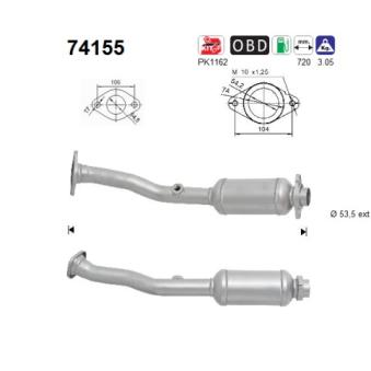 Catalyseur AS [74155]
