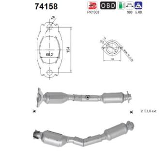 Catalyseur AS OEM 20010JD000