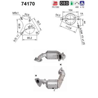 Catalyseur AS [74170]