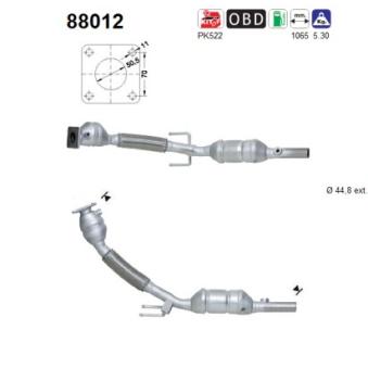 Catalyseur AS OEM 6Q0254500X