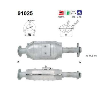 Catalyseur AS OEM 1425057b0v