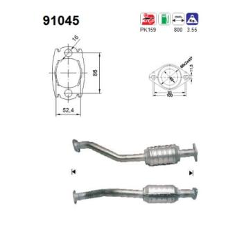 Catalyseur AS [91045]