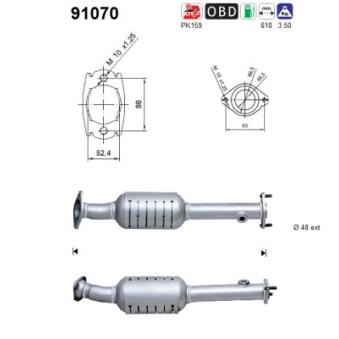 Catalyseur AS 91070