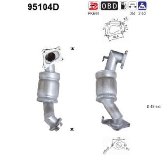 Catalyseur AS [95104D]