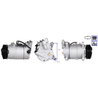 Compresseur, climatisation DRI OEM 64529362491