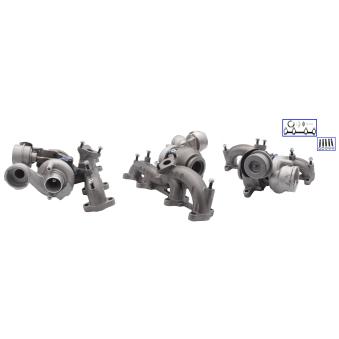 Turbocompresseur, suralimentation DRI OEM 2X0253019X