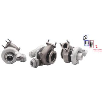 Turbocompresseur, suralimentation DRI OEM 6130960199