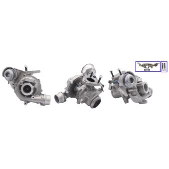 Turbocompresseur, suralimentation DRI OEM 6070900180 Turbocompresseur, suralimentation DRI OEM 6070900180