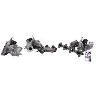 Turbocompresseur, suralimentation DRI OEM 144104312R