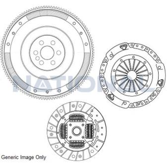 Kit adaptateur, embrayage NATIONAL CK10202F pour SEAT LEON 2.8 Cupra 4 - 204cv