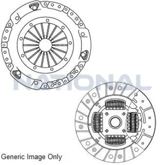 Kit d'embrayage NATIONAL [CK10214S]
