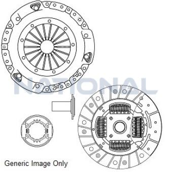 Kit d'embrayage NATIONAL [CK10221]