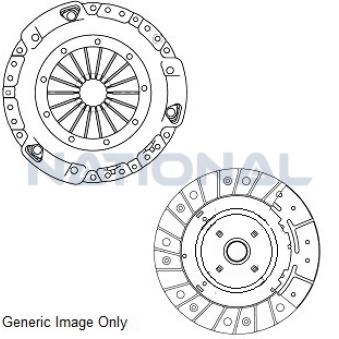 Kit d'embrayage NATIONAL [CK10415]