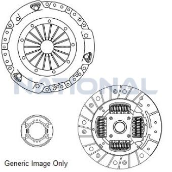 Kit d'embrayage NATIONAL [CK9001]