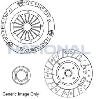 Kit d'embrayage NATIONAL [CK9866]