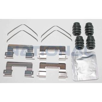 Kit d'accessoires, plaquette de frein à disque NATIONAL [FK3132PK]