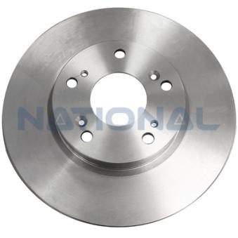 Jeu de 2 disques de frein arrière NATIONAL [NBD1186]