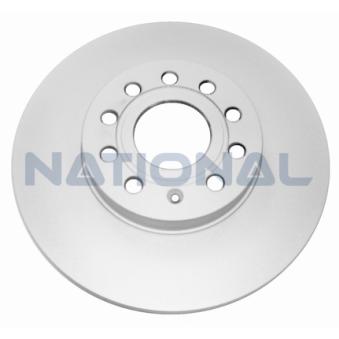 Jeu de 2 disques de frein arrière NATIONAL [NBD1292]