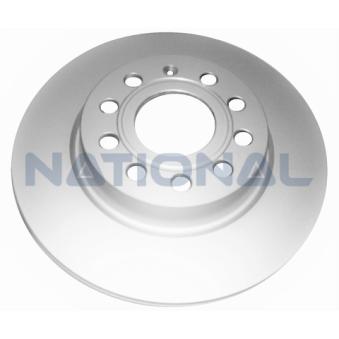 Jeu de 2 disques de frein arrière NATIONAL [NBD1293]