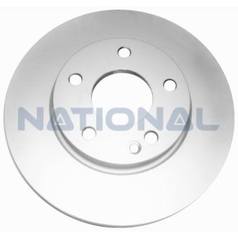 Jeu de 2 disques de frein arrière NATIONAL [NBD1399]