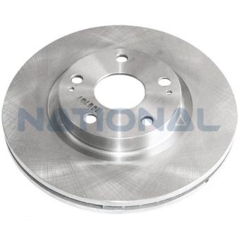 Jeu de 2 disques de frein arrière NATIONAL [NBD1406]