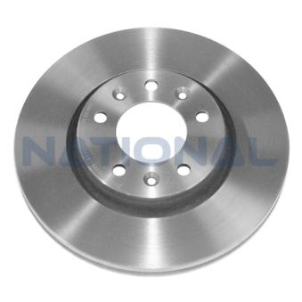 Jeu de 2 disques de frein arrière NATIONAL [NBD1439]