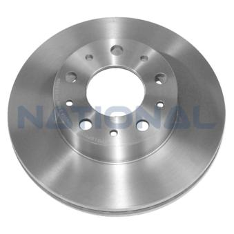 Jeu de 2 disques de frein arrière NATIONAL [NBD1441]