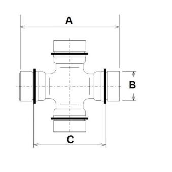 Joint, arbre longitudinal RED-LINE [11JE000]