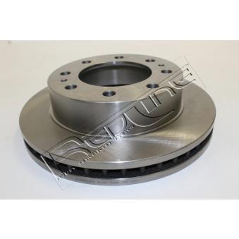 Jeu de 2 disques de frein avant RED-LINE OEM 15718986