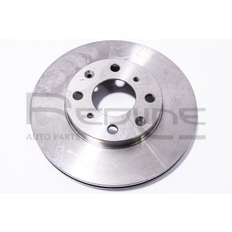 Jeu de 2 disques de frein avant RED-LINE 26HO030 pour HONDA LOGO 1.3 - 65cv