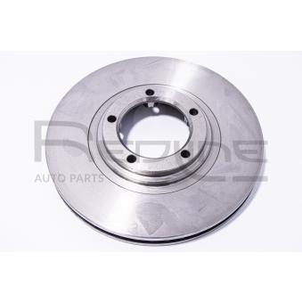 Jeu de 2 disques de frein avant RED-LINE 26HY047 pour MAZDA 323 2.5 CRDi - 110cv