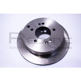 Jeu de 2 disques de frein arrière RED-LINE [26HY051]