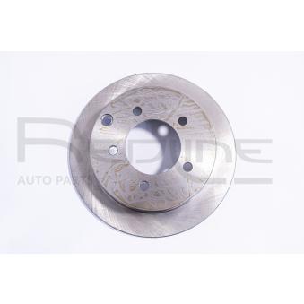 Jeu de 2 disques de frein arrière RED-LINE 26JE011 pour JEEP COMPASS 2.4 - 170cv