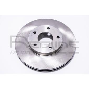 Jeu de 2 disques de frein avant RED-LINE [26NI012]