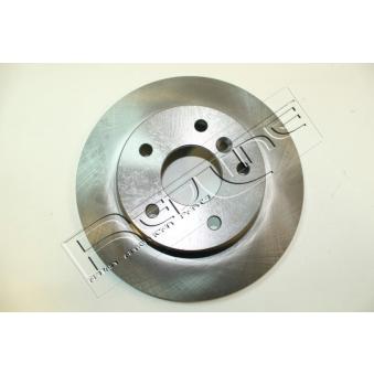 Jeu de 2 disques de frein arrière RED-LINE OEM NTC8781