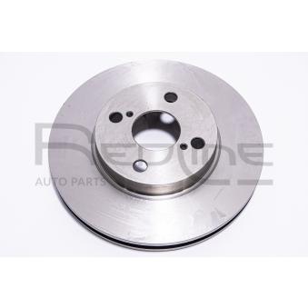 Jeu de 2 disques de frein avant RED-LINE 26TO081 pour FORD FOCUS 1.6 VVT-i - 110cv