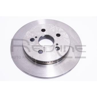 Jeu de 2 disques de frein arrière RED-LINE OEM 4243102550