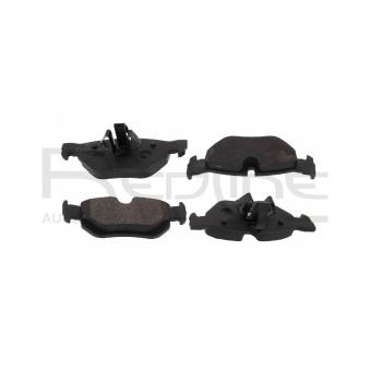 Jeu de 4 plaquettes de frein arrière RED-LINE [27BW008]